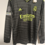 Real Madrid 2022/23 Long Sleeve Jersey Third Away Jersey photo review